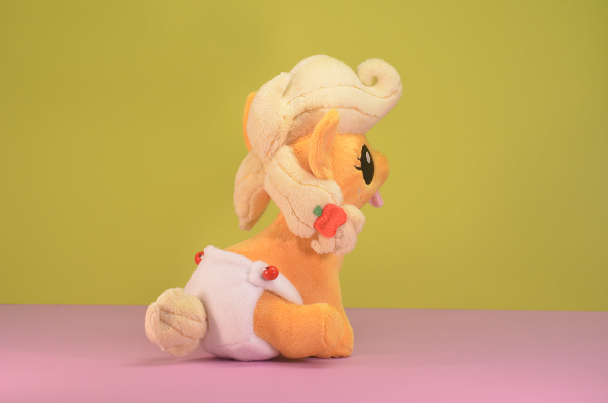 MLP Applejack Plushie - 10" Sitting Baby