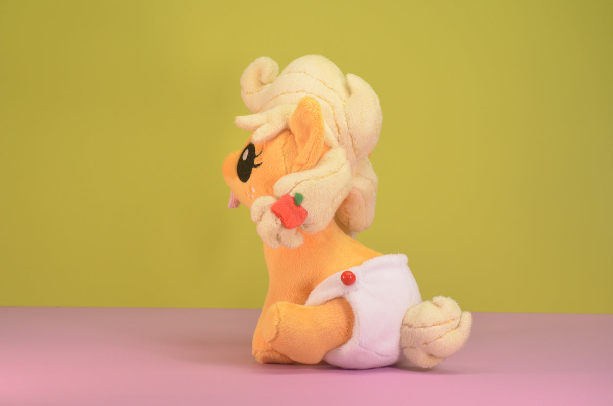 MLP Applejack Plushie - 10" Sitting Baby