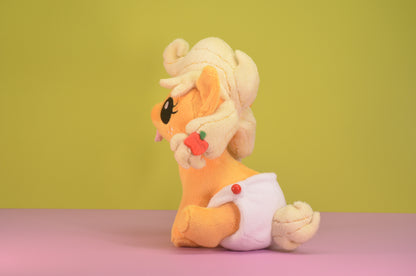MLP Applejack Plushie - 10" Sitting Baby