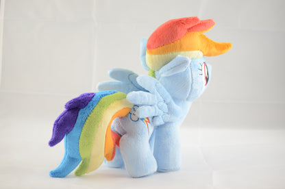 MLP Rainbow Dash Plushie - 8" Mare