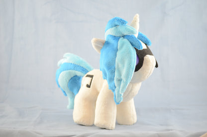 MLP DJ-Pon3/Vinyl Scratch Plushie - 8" Mare