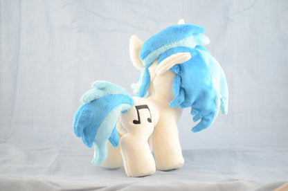 MLP DJ-Pon3/Vinyl Scratch Plushie - 8" Mare