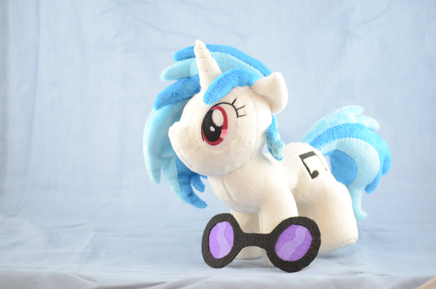 MLP DJ-Pon3/Vinyl Scratch Plushie - 8" Mare