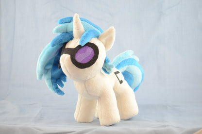 MLP DJ-Pon3/Vinyl Scratch Plushie - 8" Mare